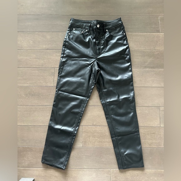 Faux Leather Pants - Picture 1 of 6